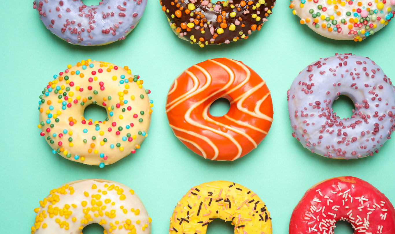 Branding Using Consistent Messaging and Imagery from SageMG - photo of delicious donuts