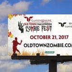 zombie fest billboard design