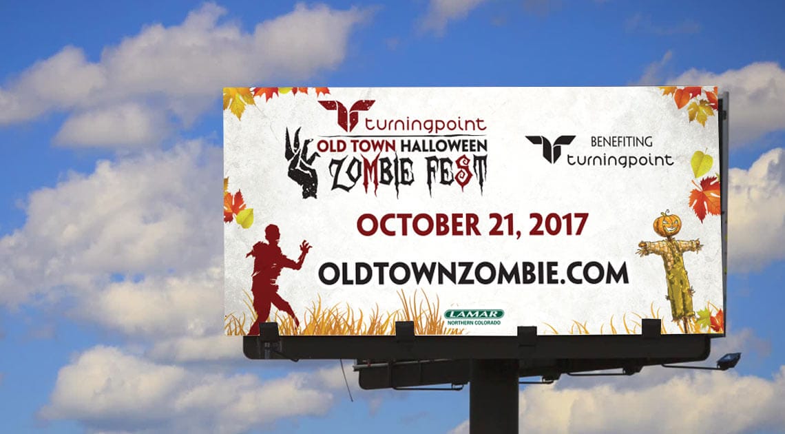 zombie fest billboard design