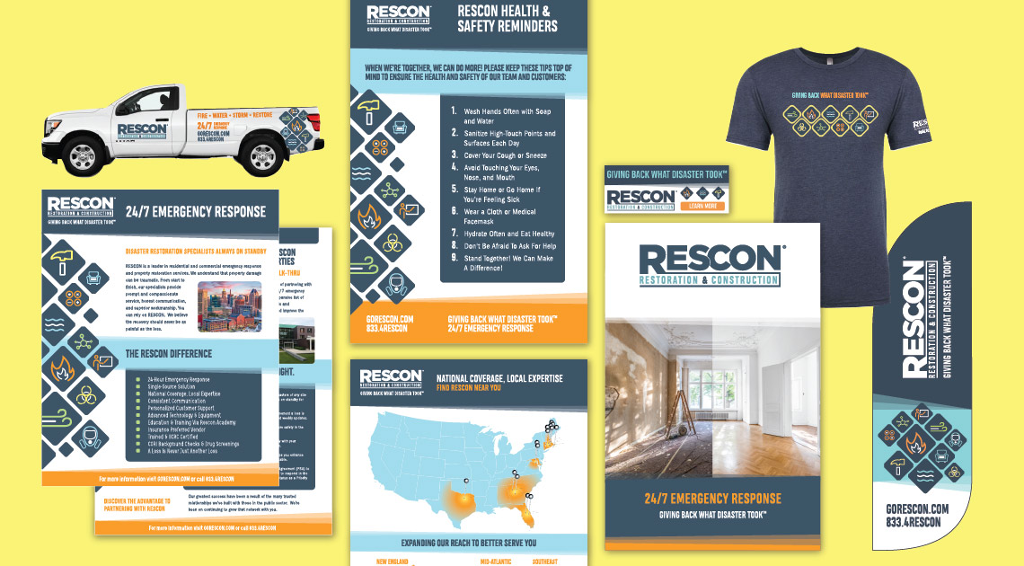 rescon branding design