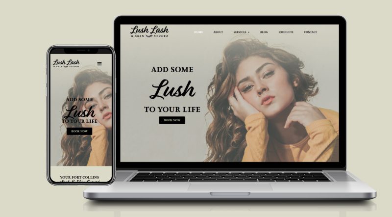 lush lash desktop website