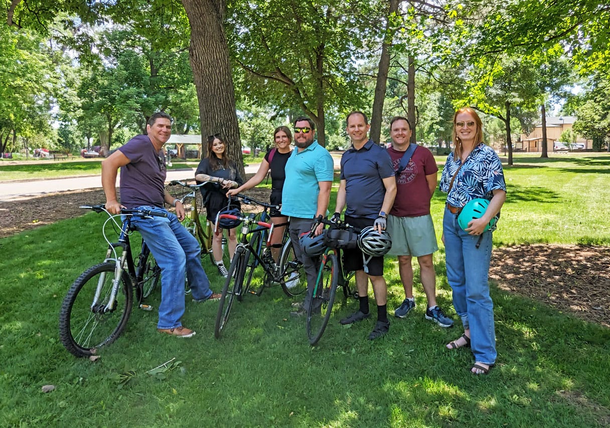 SageMG Team Bike to Lunch Day in Fort Collins
